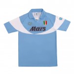 Günstige Fußballtrikots Napoli 1990-91 Retro Heimtrikot Kurzarm